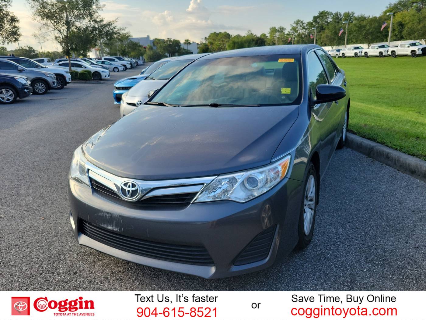 2013 Toyota Camry LE — Sedan — 107,450 mi — Jacksonville, FL