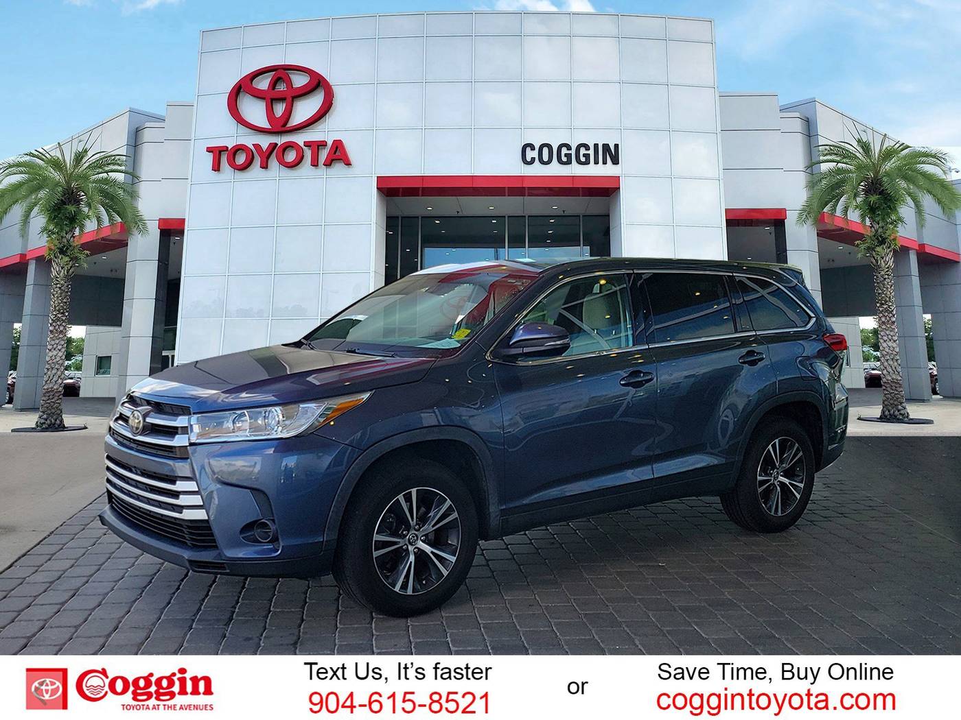 2019 Toyota Highlander LE — SUV — 98,388 mi — Jacksonville, FL
