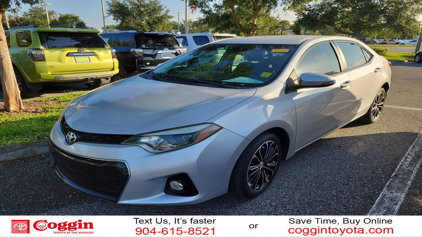2016 Toyota Corolla S — Sedan — 54,634 mi — Jacksonville, FL