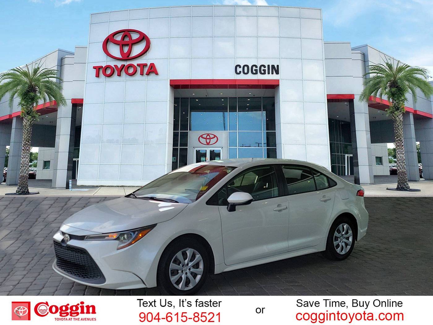 2021 Toyota Corolla LE — Sedan — 70,576 mi — Jacksonville, FL