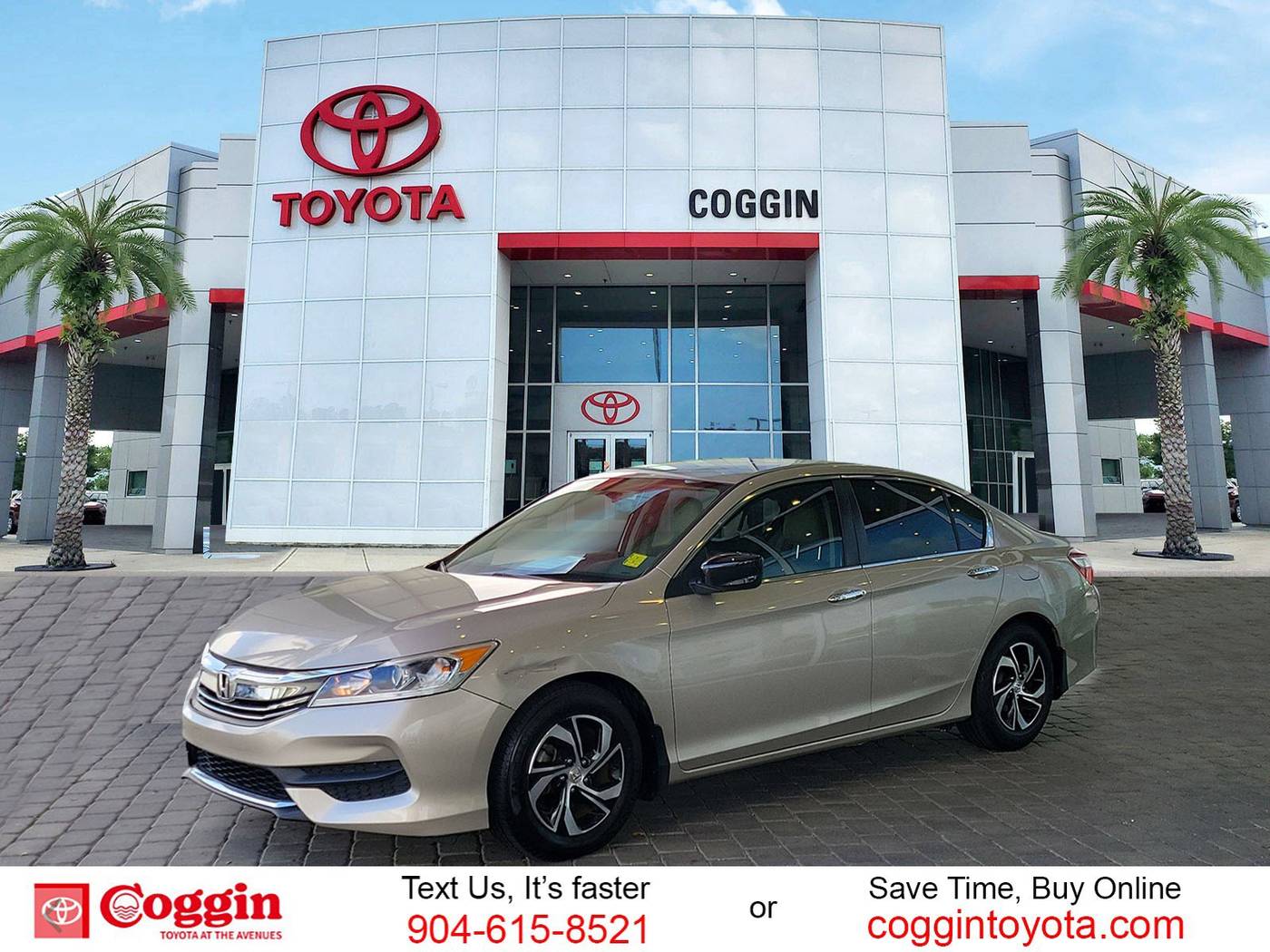 2016 Honda Accord LX — Sedan — 38,474 mi — Jacksonville, FL
