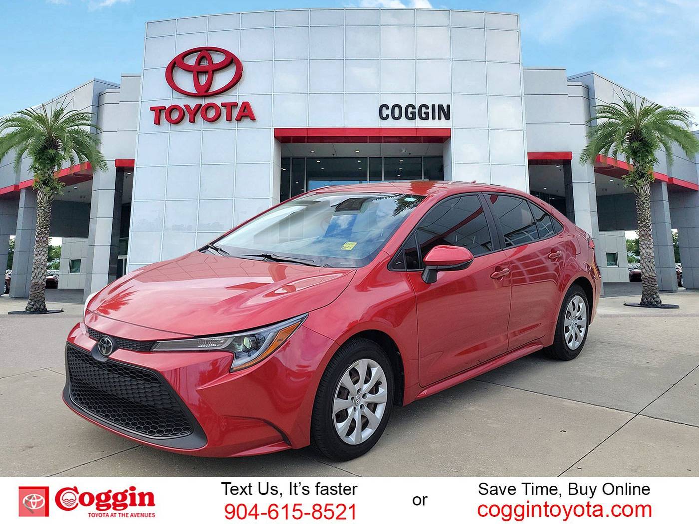 2021 Toyota Corolla LE — Sedan — 79,975 mi — Jacksonville, FL
