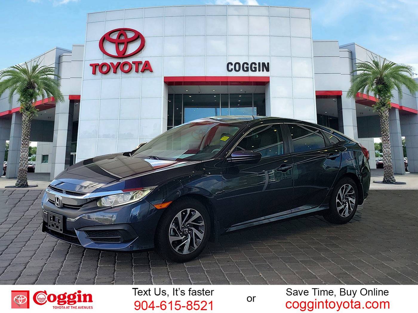 2018 Honda Civic EX — Sedan — 88,662 mi — Jacksonville, FL