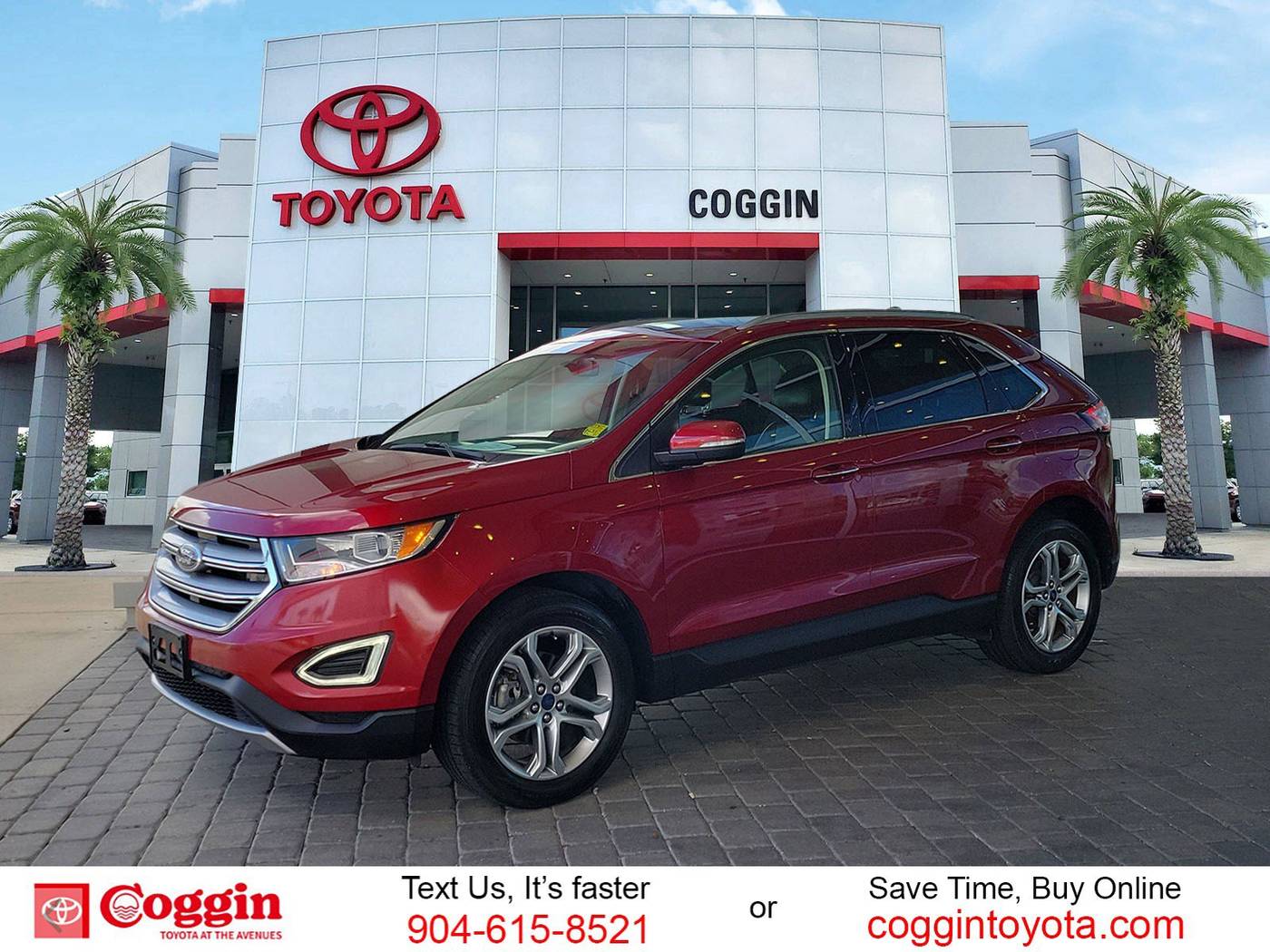 2017 Ford Edge Titanium — SUV — 66,285 mi — Jacksonville, FL
