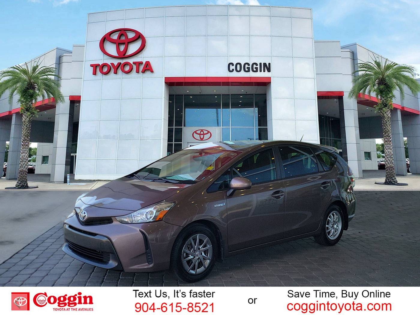 2017 Toyota Prius v Two — Wagon — 128,869 mi — Jacksonville, FL