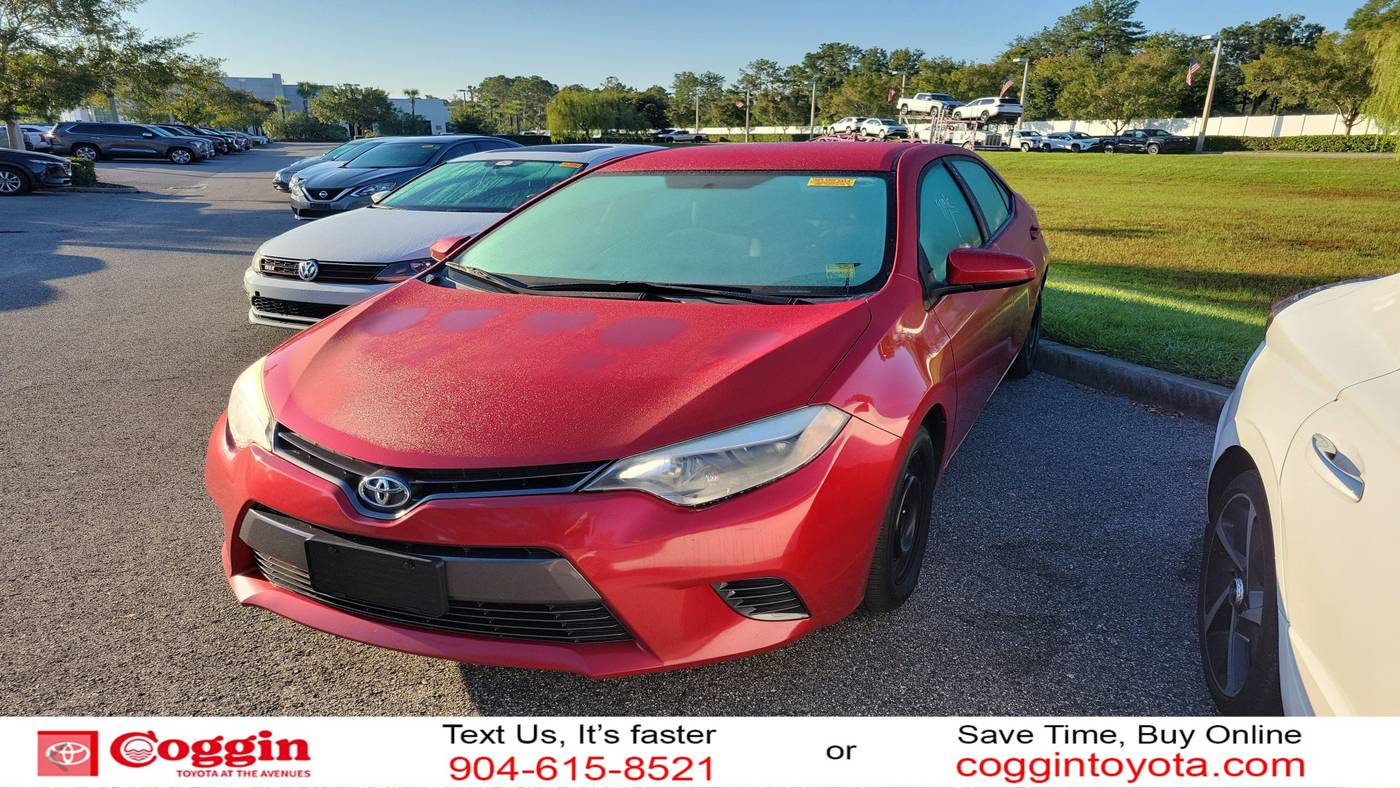2016 Toyota Corolla LE — Sedan — 142,955 mi — Jacksonville, FL