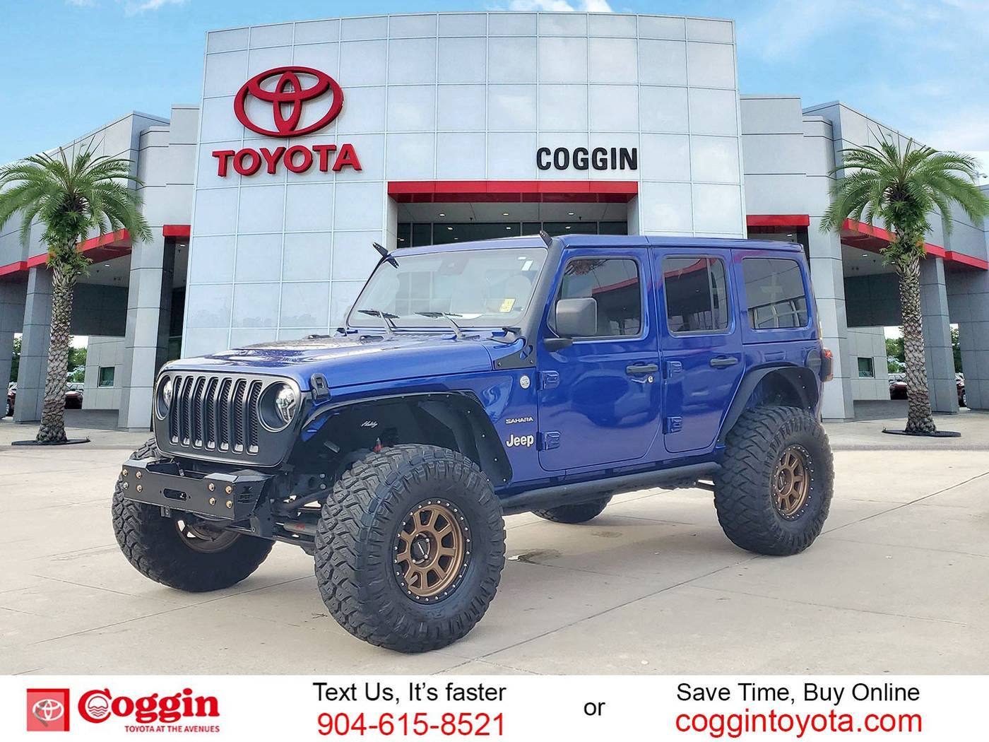 2019 Jeep Wrangler Sahara — SUV — 129,019 mi — Jacksonville, FL