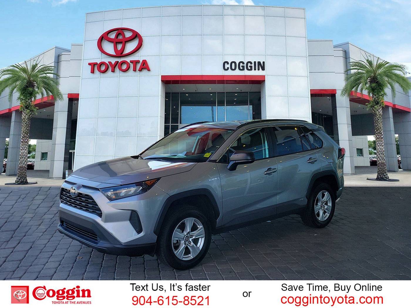 2020 Toyota RAV4 Hybrid LE — SUV — 53,517 mi — Jacksonville, FL