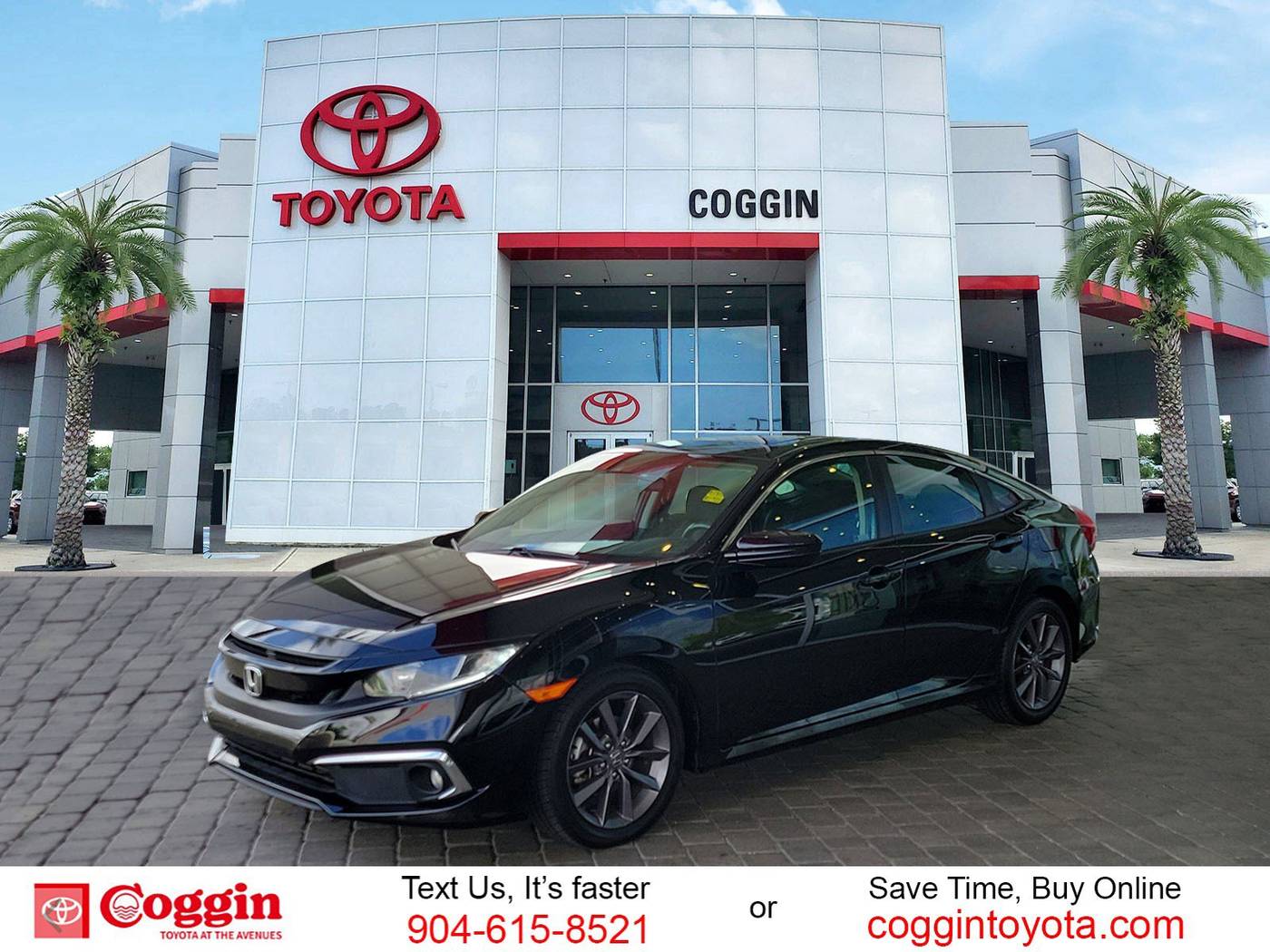 2020 Honda Civic EX — Sedan — 93,609 mi — Jacksonville, FL