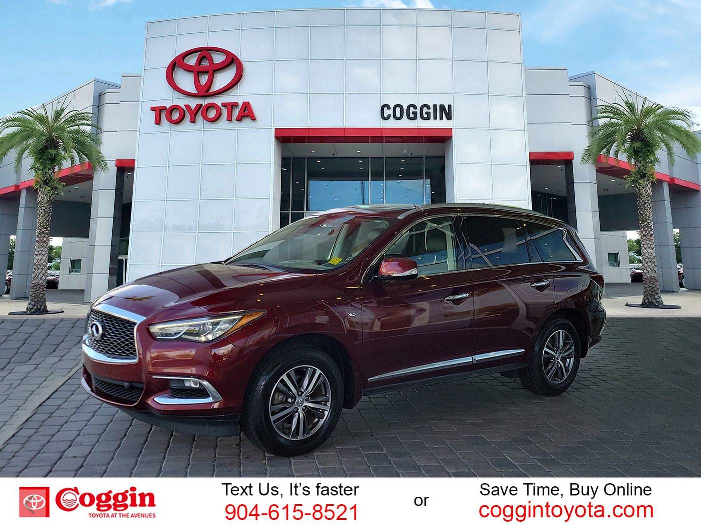 2019 INFINITI QX60 LUXE — SUV — 104,637 mi — Jacksonville, FL
