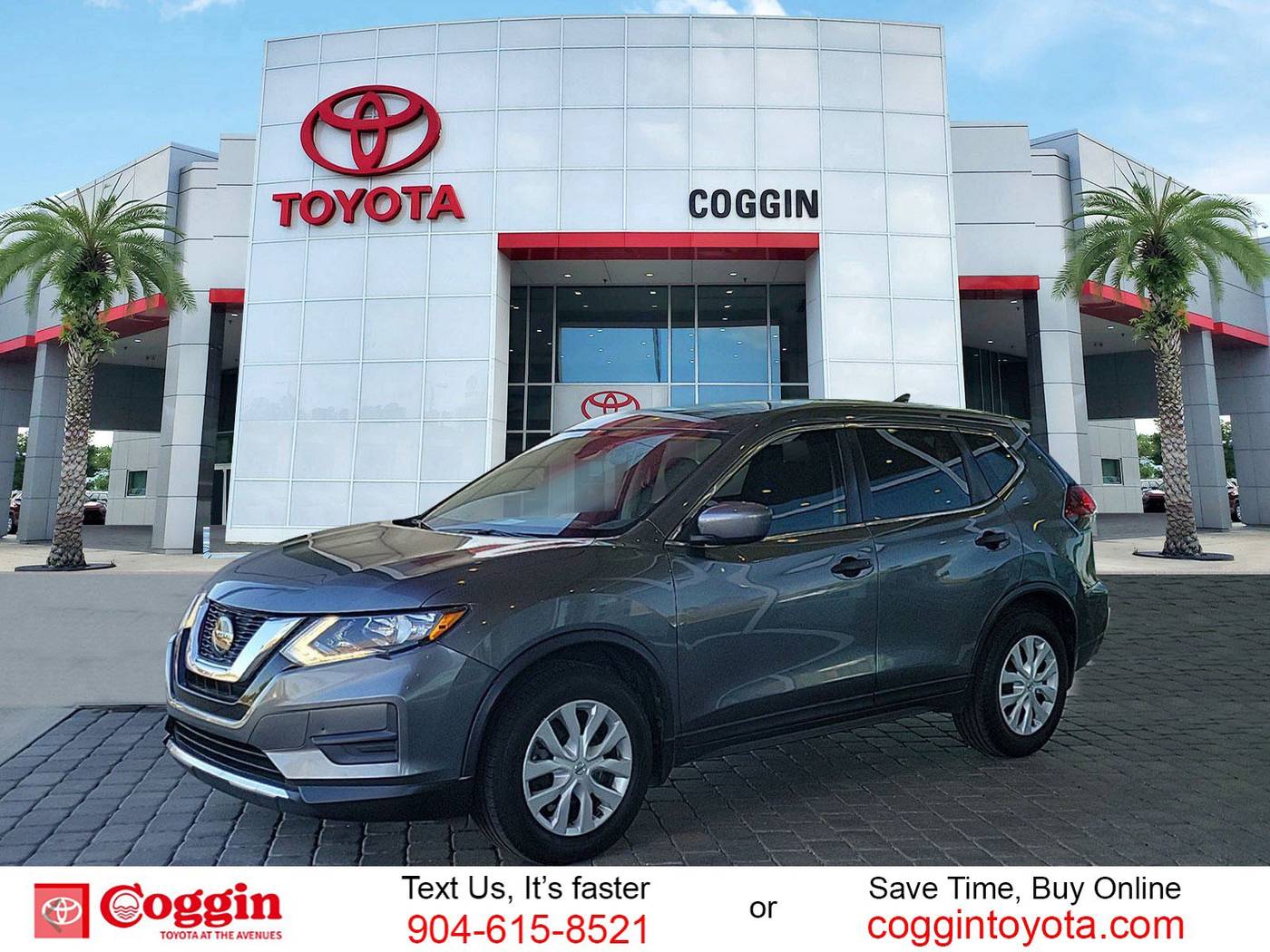 2019 Nissan Rogue S — SUV — 61,409 mi — Jacksonville, FL