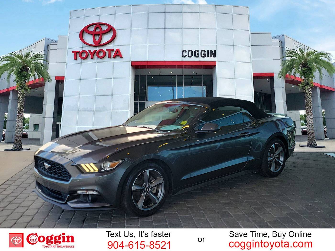 2016 Ford Mustang V6 — Convertible — 72,831 mi — Jacksonville, FL