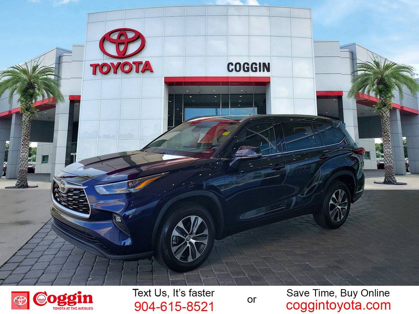 2022 Toyota Highlander XLE — SUV — 76,380 mi — Jacksonville, FL