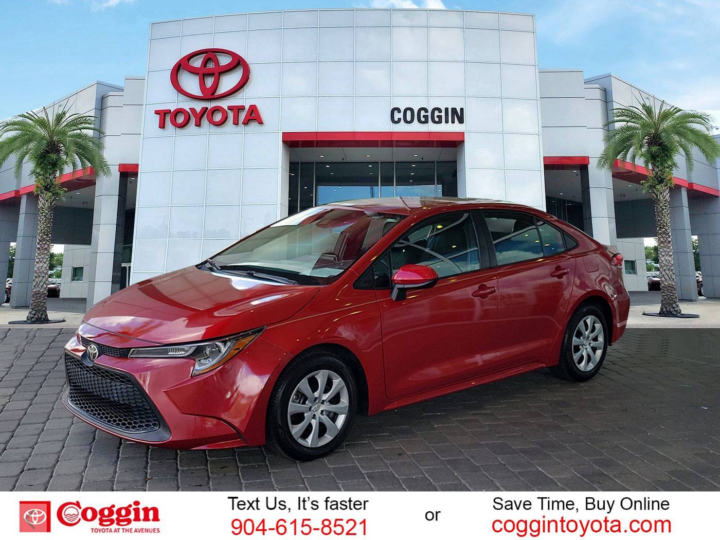 2020 Toyota Corolla LE — Sedan — 59,659 mi — Jacksonville, FL