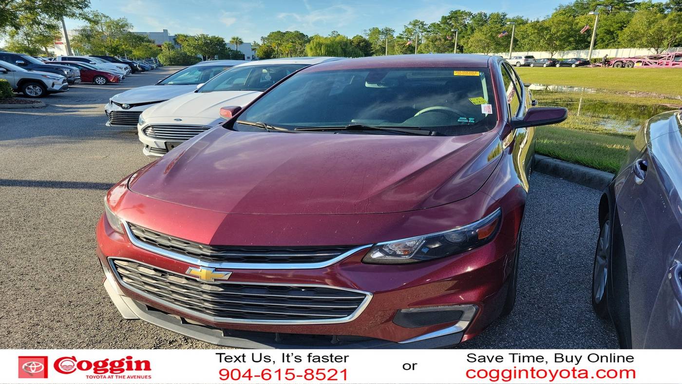 2016 Chevrolet Malibu LT — Sedan — 109,498 mi — Jacksonville, FL