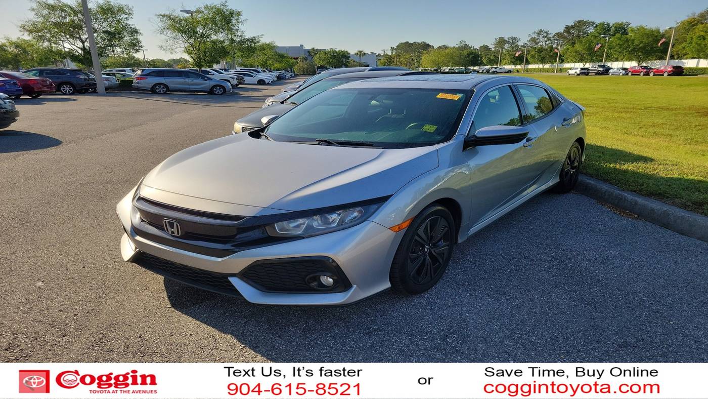 2017 Honda Civic EX — Hatchback — 86,594 mi — Jacksonville, FL