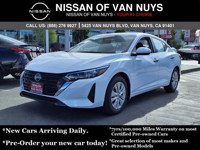 2025 Nissan Sentra S — Sedan — 8,502 mi — Van Nuys, CA