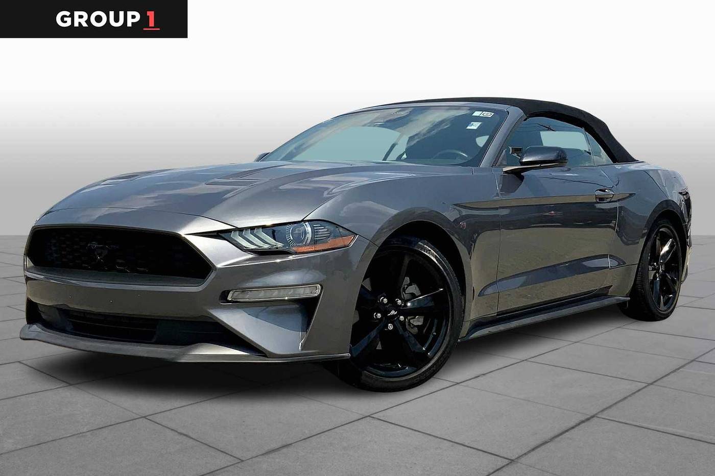 2021 Ford Mustang EcoBoost — Convertible — 45,080 mi — Houston, TX