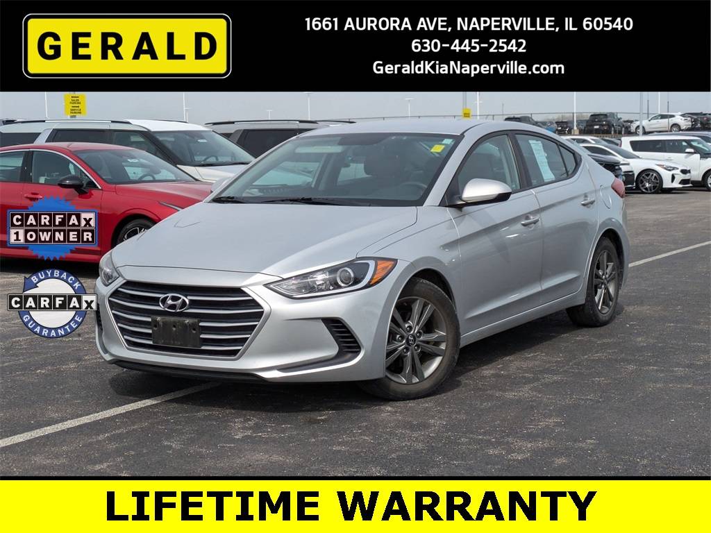 2018 Hyundai Elantra SEL — Sedan — 36,517 mi — Naperville, IL