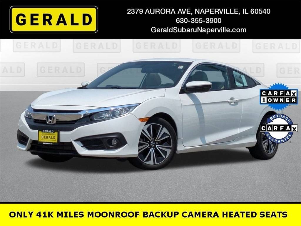 2016 Honda Civic EX-T — Coupe — 41,663 mi — Naperville, IL