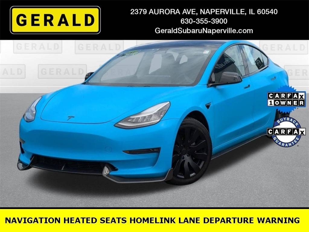 2018 Tesla Model 3 Long Range — Sedan — 49,617 mi — Naperville, IL