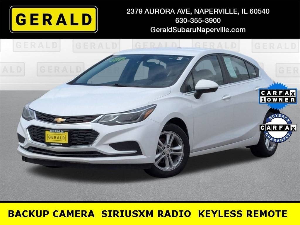 2017 Chevrolet Cruze LT — Hatchback — 137,339 mi — Naperville, IL