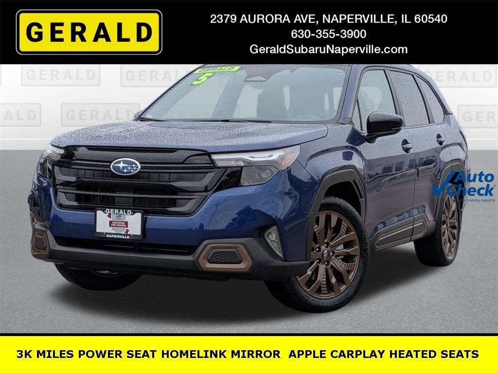2025 Subaru Forester Sport — SUV — 3,543 mi — Naperville, IL