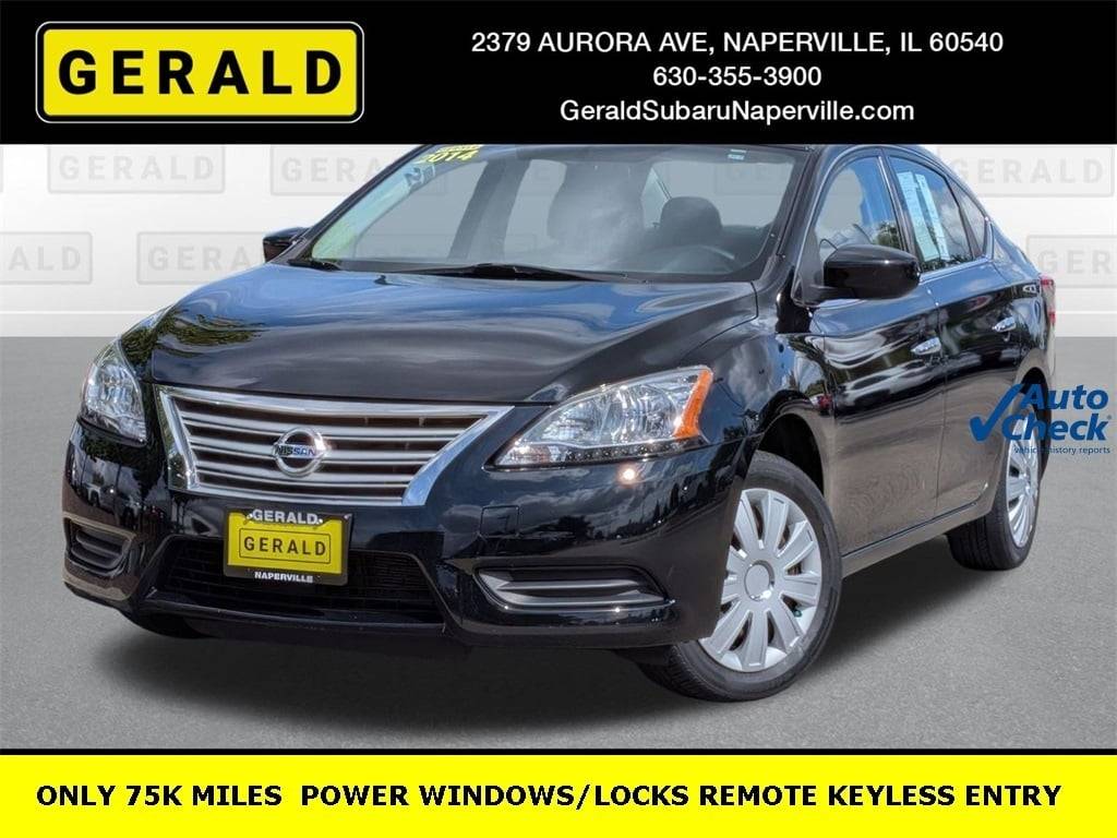 2014 Nissan Sentra S — Sedan — 75,383 mi — Naperville, IL