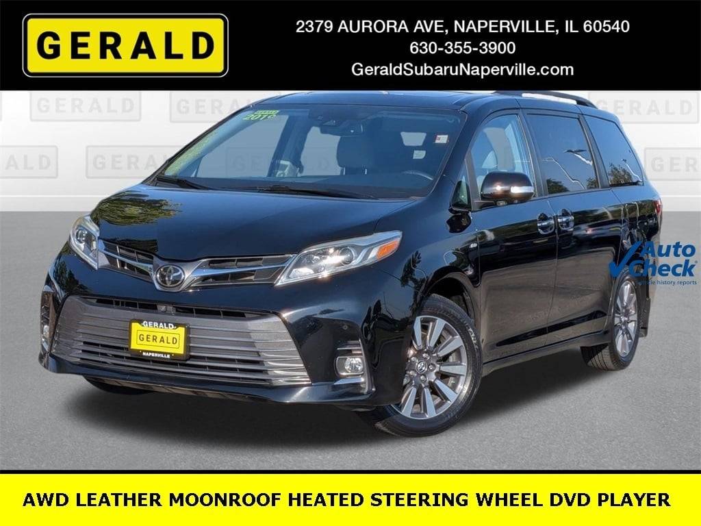 2019 Toyota Sienna Limited Premium — Minivan — 81,301 mi — Naperville, IL