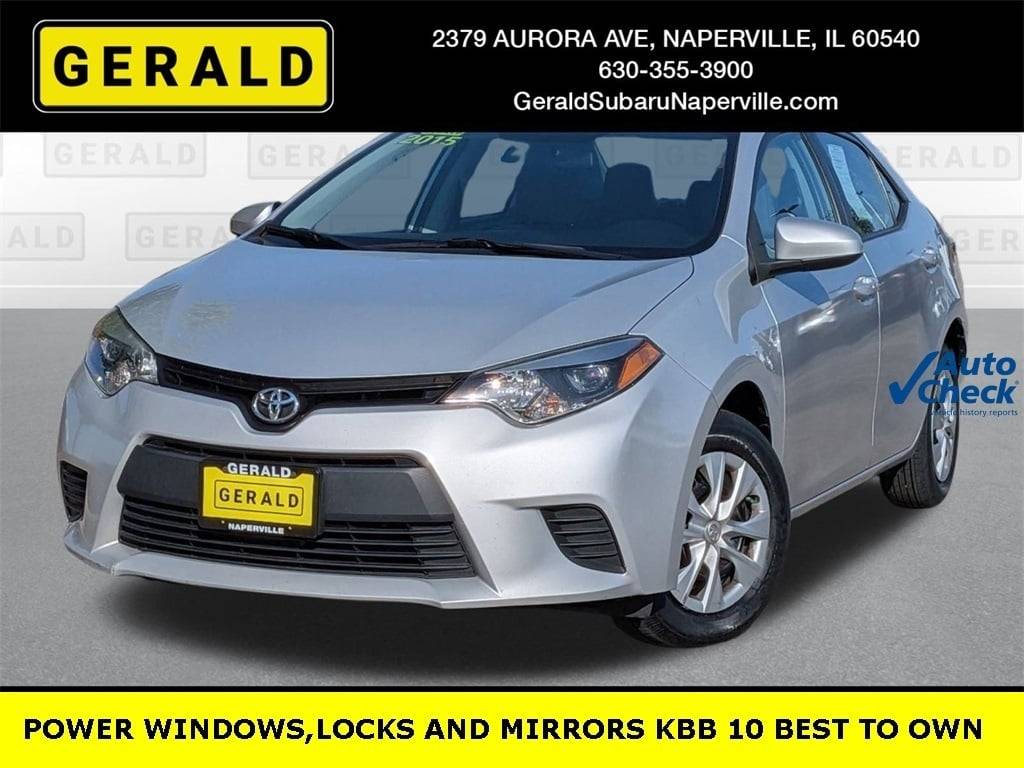 2015 Toyota Corolla L — Sedan — 107,630 mi — Naperville, IL