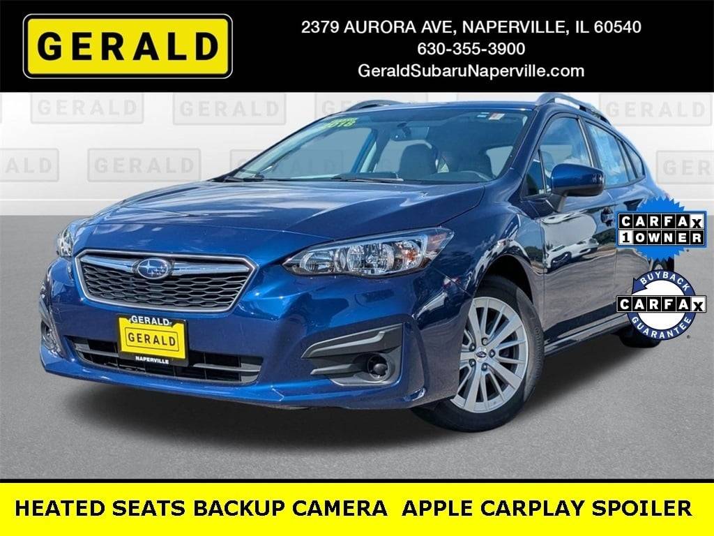 2018 Subaru Impreza 2.0i Premium — Hatchback — 76,443 mi — Naperville, IL