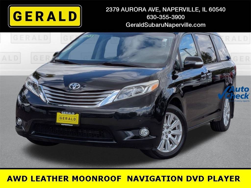 2017 Toyota Sienna Limited Premium — Minivan — 119,750 mi — Naperville, IL