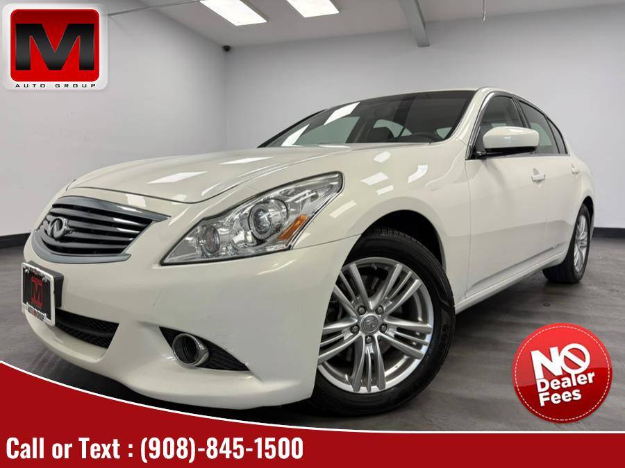 2012 INFINITI G G37x — Sedan — 66,956 mi — Elizabeth, NJ