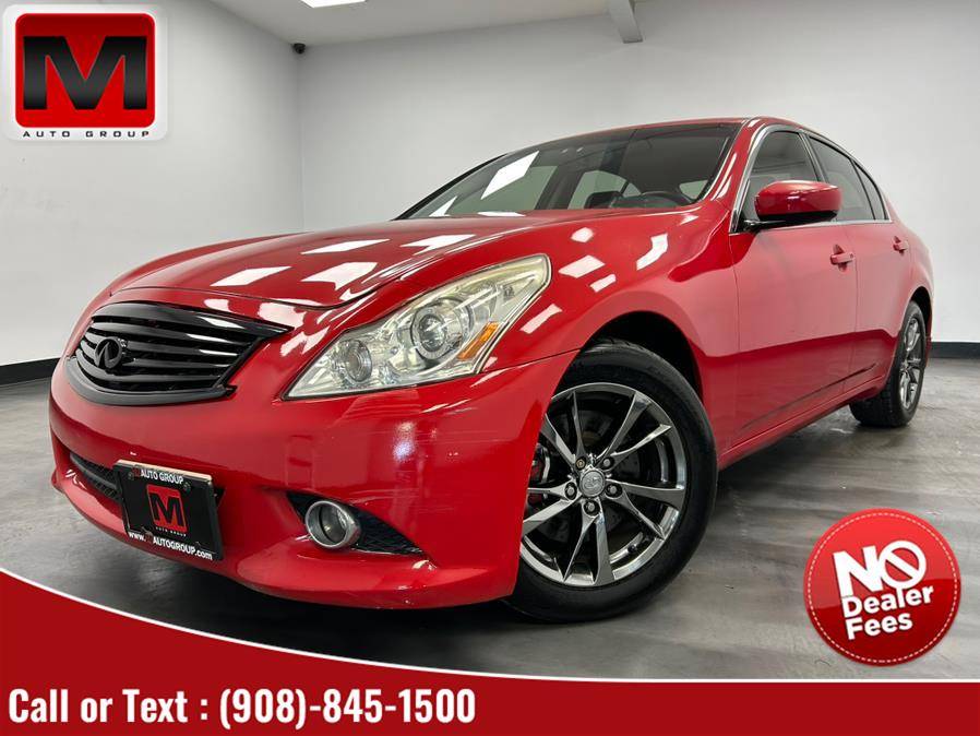 2013 INFINITI G G37x — Sedan — 70,313 mi — Elizabeth, NJ