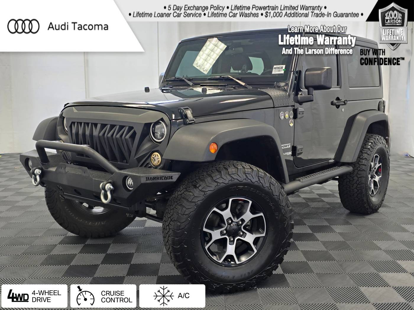 2018 Jeep Wrangler Sport — SUV — 79,139 mi — Fife, WA