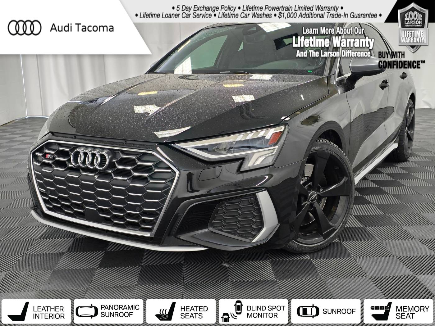 2023 Audi S3 Premium Plus — Sedan — 41,505 mi — Fife, WA