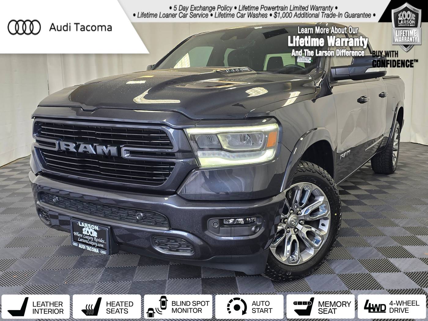 2021 Ram 1500 Laramie — Pickup Truck — 49,502 mi — Fife, WA