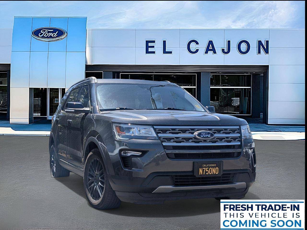 2018 Ford Explorer XLT — SUV — 75,020 mi — El Cajon, CA