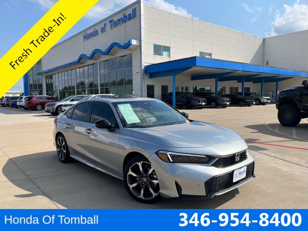 2025 Honda Civic Hybrid Sport Touring — Sedan — 2,970 mi — Tomball, TX