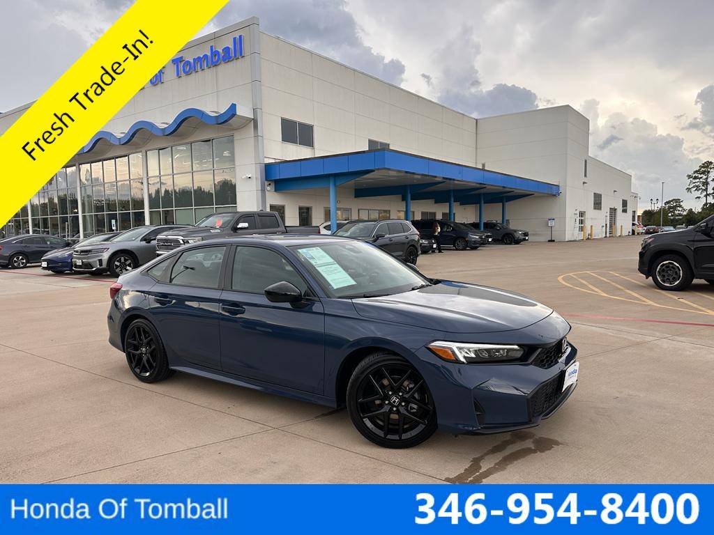 2025 Honda Civic Sport — Sedan — 2,850 mi — Tomball, TX
