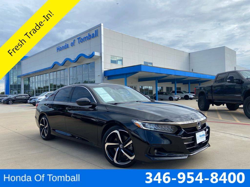 2021 Honda Accord Sport — Sedan — 62,513 mi — Tomball, TX