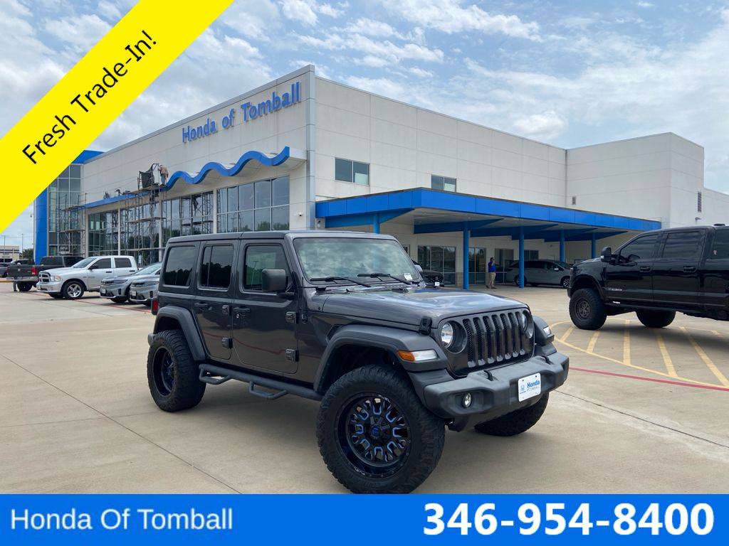 2019 Jeep Wrangler Sport S — SUV — 44,419 mi — Tomball, TX