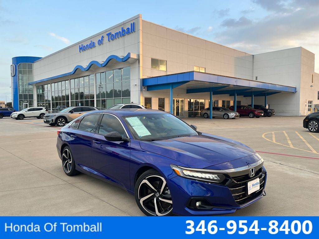 2022 Honda Accord Sport — Sedan — 17,615 mi — Tomball, TX