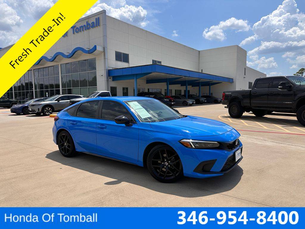 2022 Honda Civic Sport — Hatchback — 28,655 mi — Tomball, TX