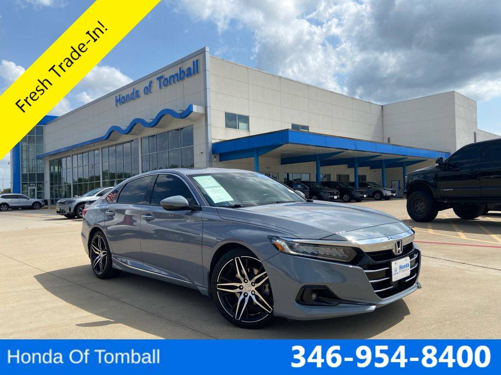 2021 Honda Accord Touring — Sedan — 63,267 mi — Tomball, TX