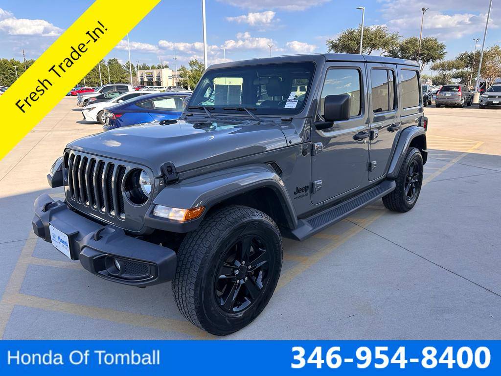 2021 Jeep Wrangler Sahara Altitude — SUV — 110,697 mi — Tomball, TX