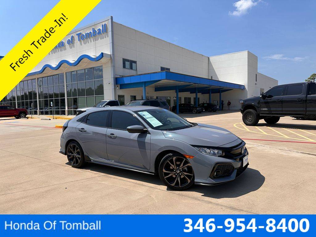 2019 Honda Civic Sport — Hatchback — 83,424 mi — Tomball, TX