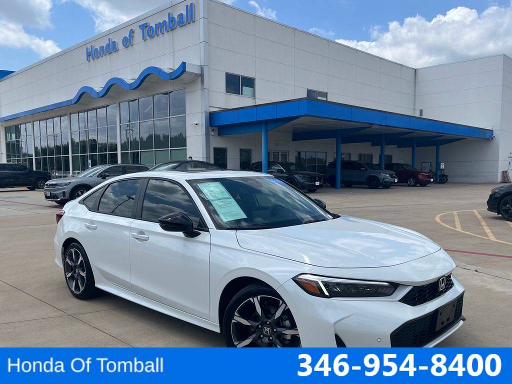 2025 Honda Civic Hybrid Sport Touring — Sedan — 3,693 mi — Tomball, TX