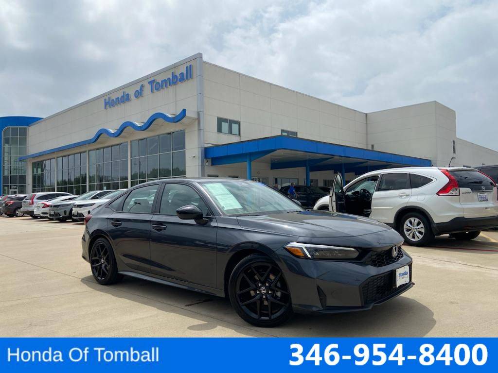 2025 Honda Civic Sport — Sedan — 3,284 mi — Tomball, TX