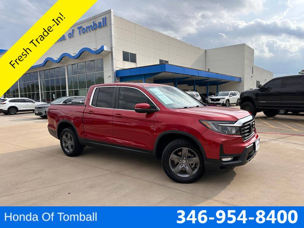 2022 Honda Ridgeline RTL — Pickup Truck — 17,523 mi — Tomball, TX